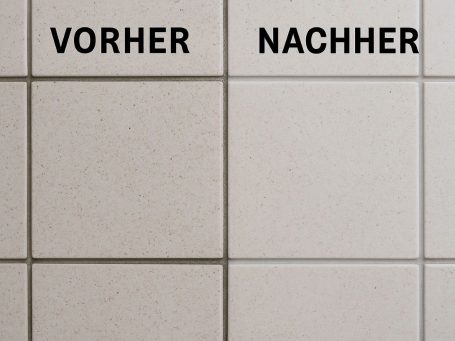 Komplette Entfernung und Neuverfugung von Zementfugen – für ein langlebiges, gründliches Ergebnis bei stark beschädigten Fugen.