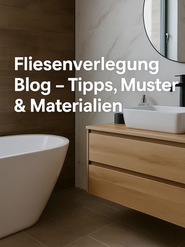 Professionelle Fliesenverlegung – modernes Bad mit Niveau-System und großformatigen Fliesen